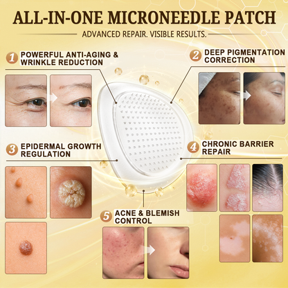 ✨Hiskin ®MULTI-CONCERN SKIN REPAIR BEE VENOM MICRONEEDLE PATCHES