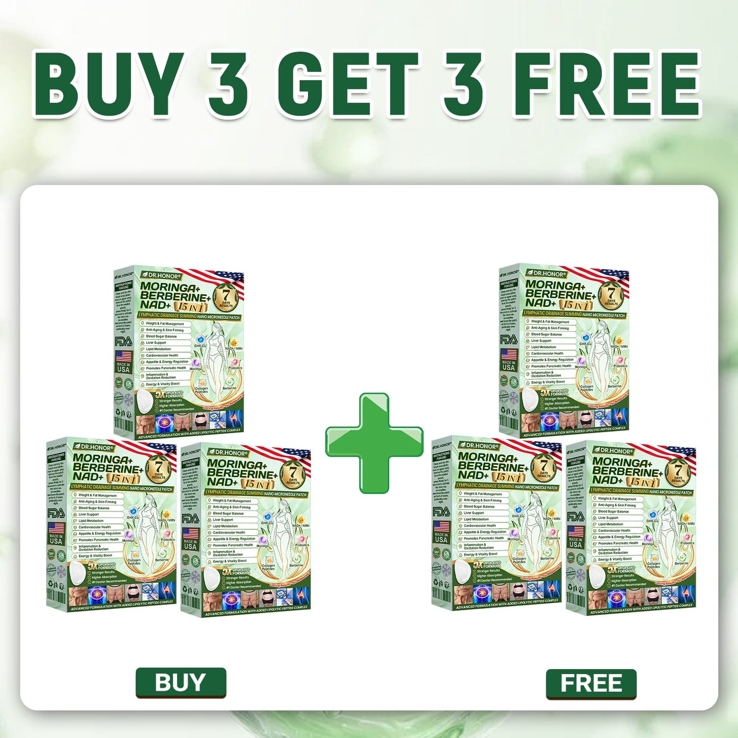 🎁 𝐃𝐑.𝐇𝐎𝐍𝐎𝐑® Only 5 boxes left! We're offering you an additional 80% discount! Get yourself in shape and healthy. Miss out now, and you won't have another chance until next year.