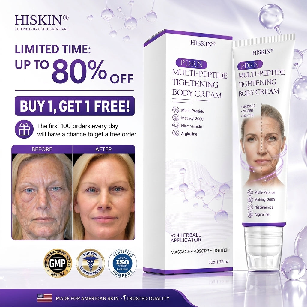 ⏰ Congratulations! You’ve Unlocked an Exclusive HISKIN® Offer — Get an Extra 90% OFF Today on PDRN Multi-Peptide Massaging Body Roller Cream. Limited-Time Deal! ⏰